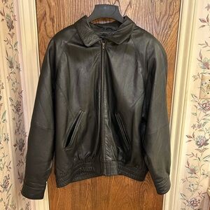Wilsons Thinsulate Leather Jacket XL Womens Black
